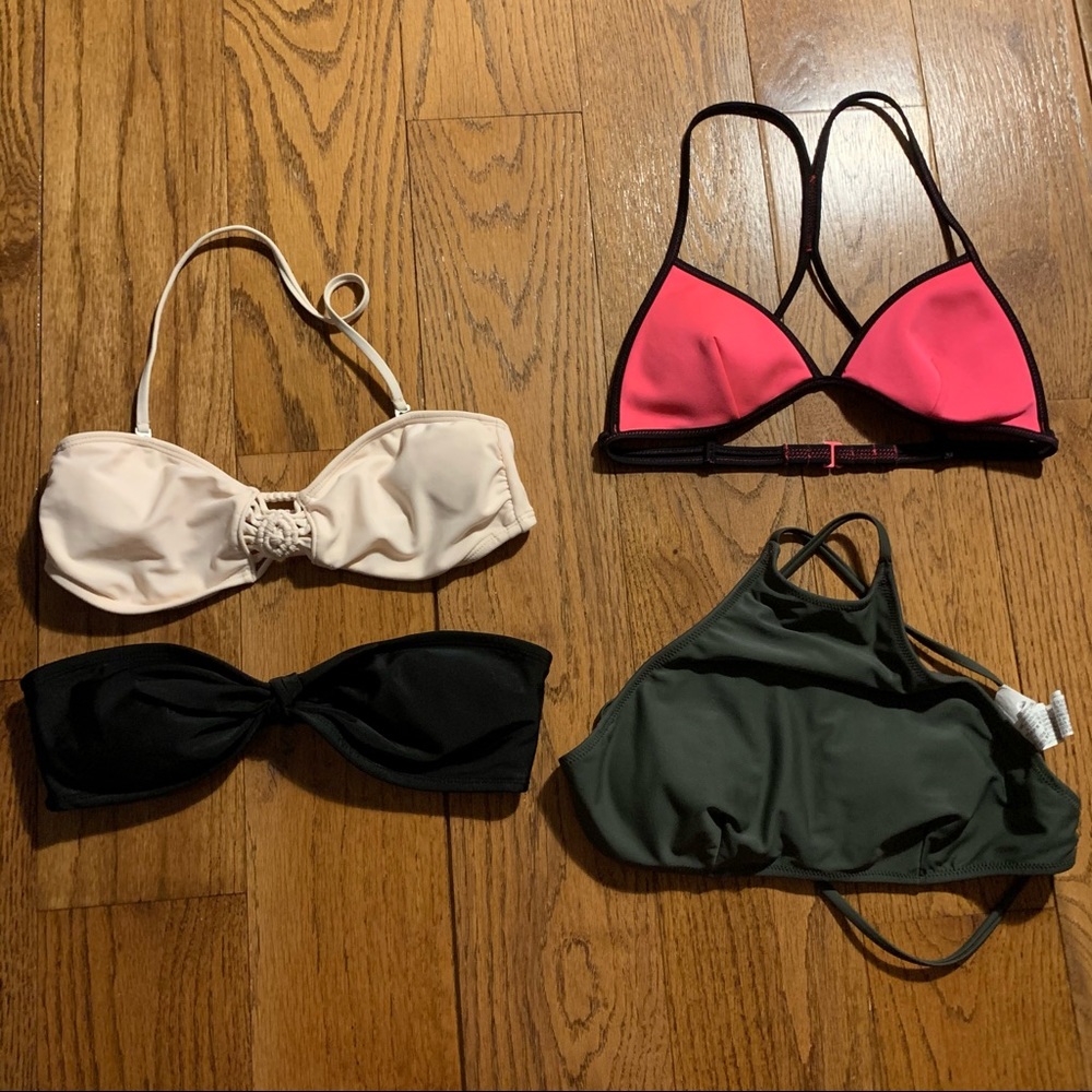 4 Size Small Bikini Tops